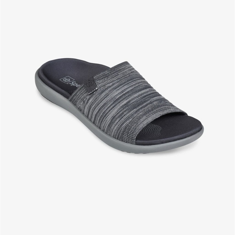 SPENCO ASTORIA SLIDE Sandal Wide Dove Gray Womens 8‎ Medium New